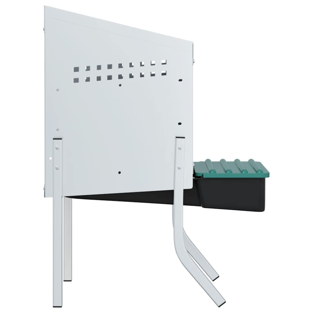 Hönsholk 1 fack med ben galvaniserat stål