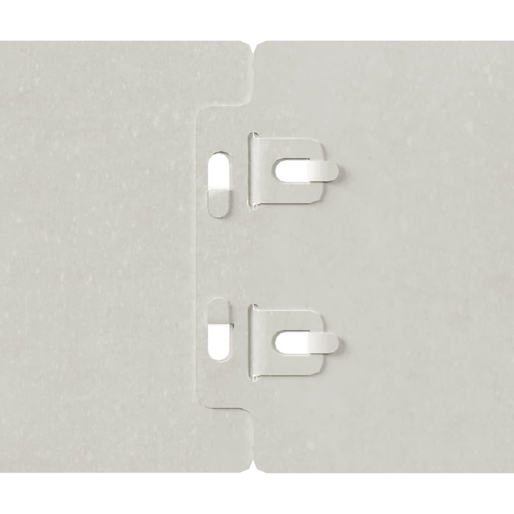 Rabattkanter 10 st 10x103 cm rostfritt stål