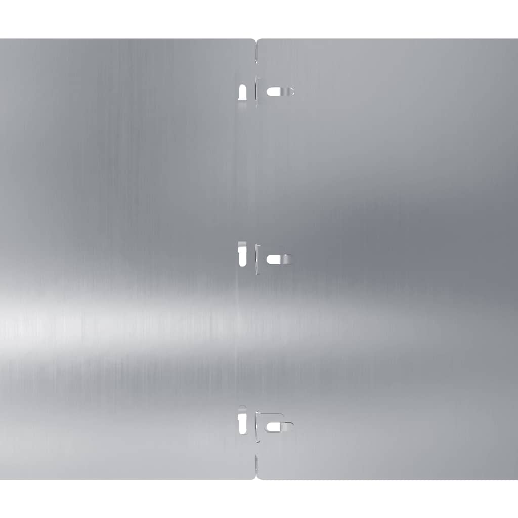 Rabattkanter 10 st 25x103 cm galvaniserat stål