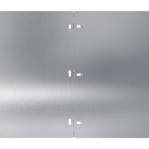 Rabattkanter 10 st 25x103 cm galvaniserat stål