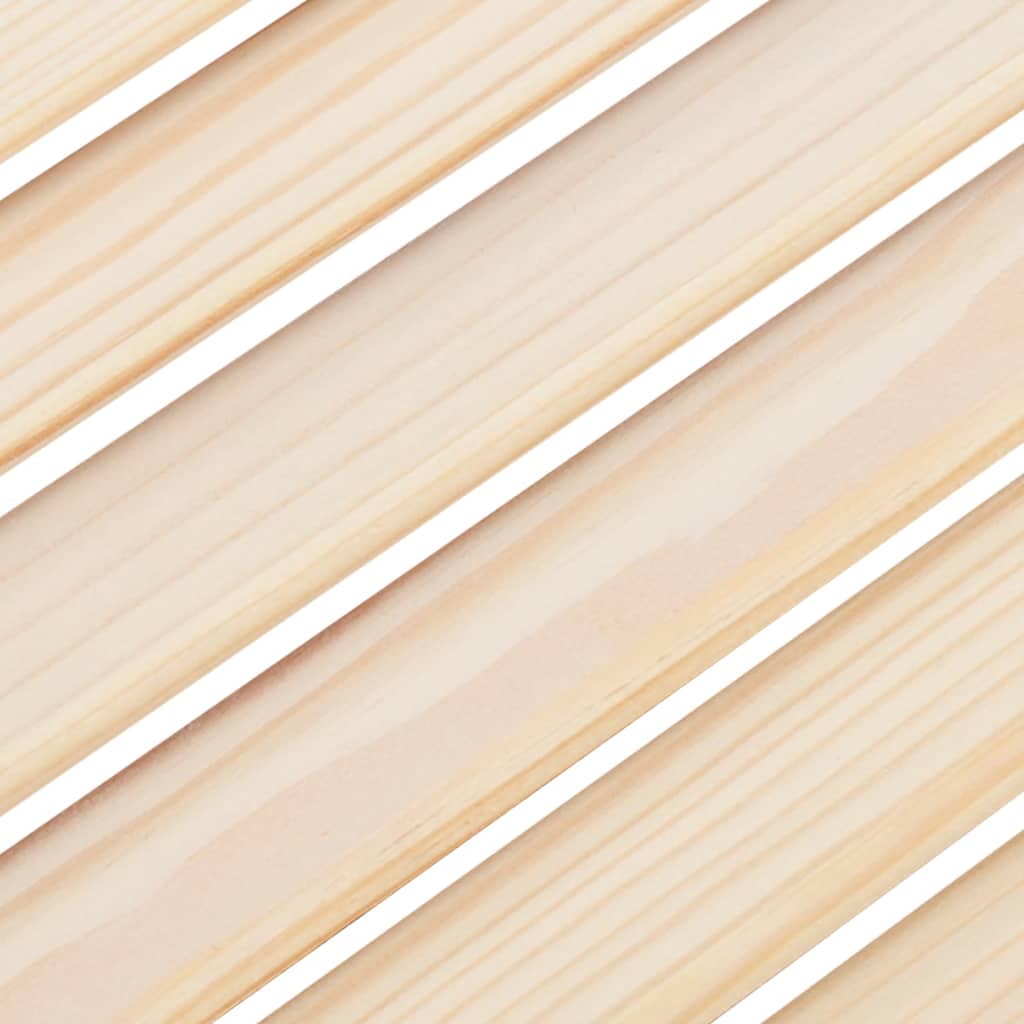 Skåpsdörrar lamelldesign 2 st 69x29,5 cm massivt trä furu