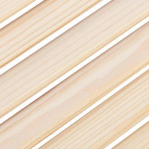 Skåpsdörrar lamelldesign 4 st 99x29,5 cm massivt trä furu