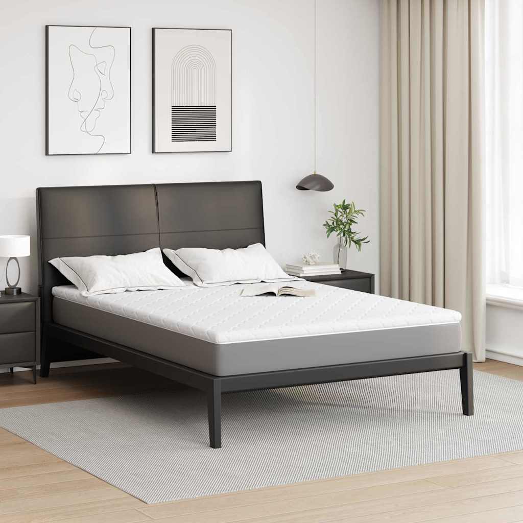 Kokostopper Vit 140 x 190 cm Jacquardtyg