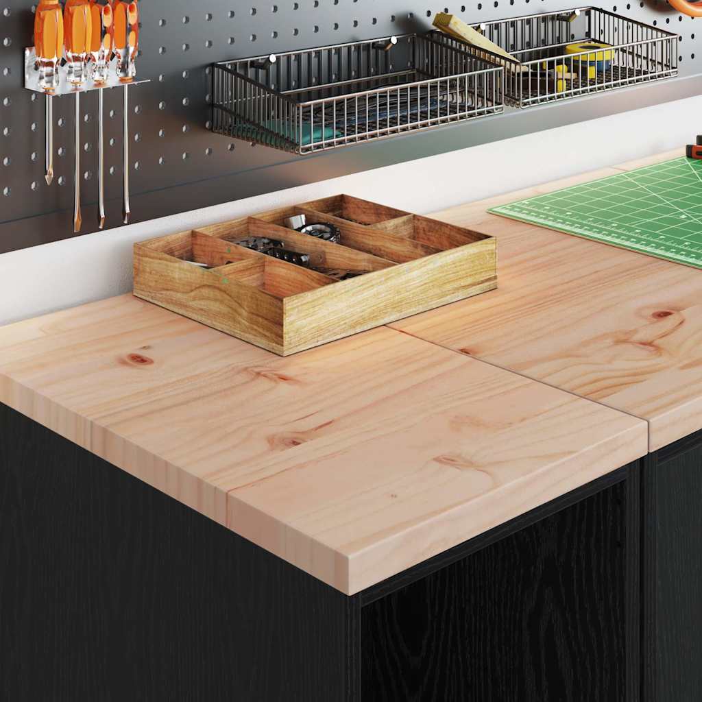 Garageskåp svart 30x51x85 cm massiv trä furu