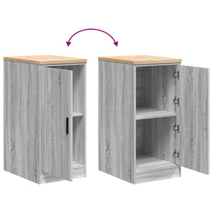 Förvaringsskåp för garage grå sonoma 40x51x85 cm