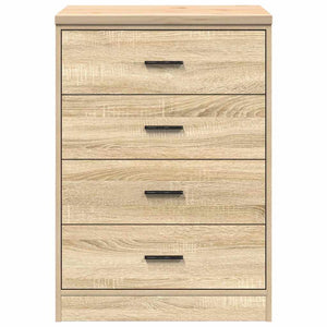 Garageskåp Sonoma ek 60x51x85 cm massiv trä furu