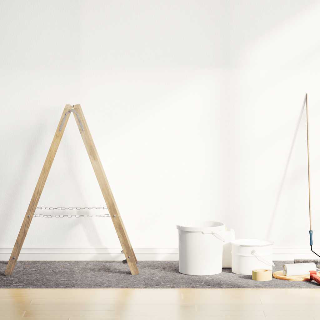 Halkfri målarduk 5 m 220 g/m² Grå