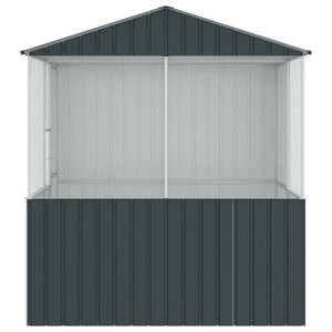 Fågelbur Antracit 215 x 209 x 230 cm Galvaniserat Stål