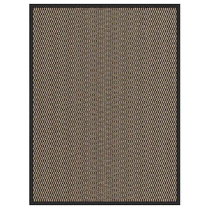 Dörrmatta brun 80x120 cm