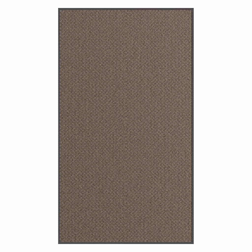 Dörrmatta brun 115x200 cm