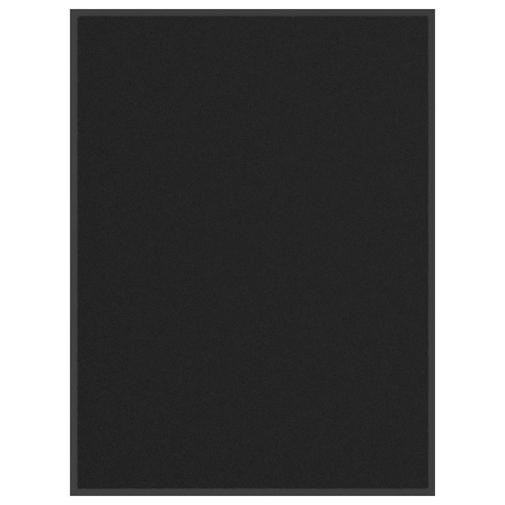 Dörrmatta svart 90x120 cm