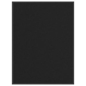 Dörrmatta svart 90x120 cm