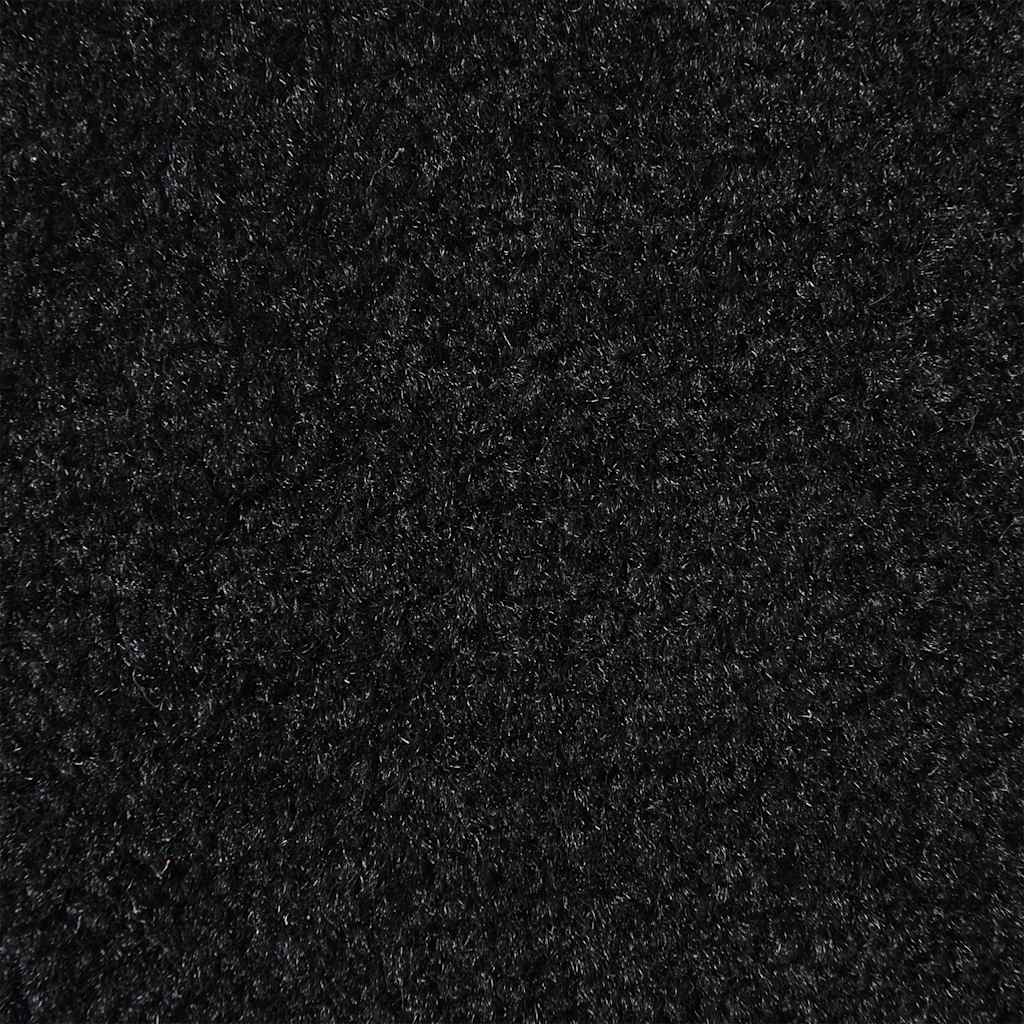 Dörrmatta svart 115x500 cm