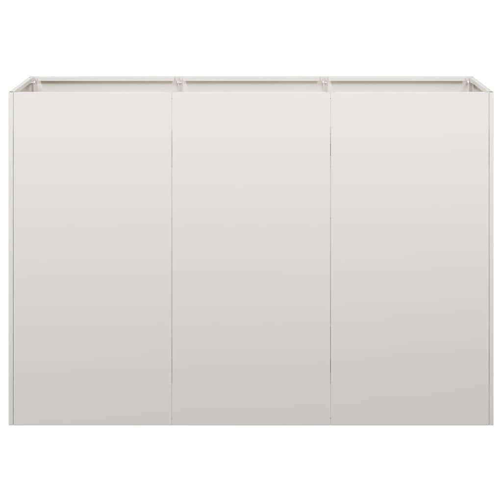 Planteringskärl 120x40x80 cm rostfritt stål