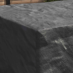 Möbelöverdrag Enfärgad Svart 240 x 180 x 100 cm 210D