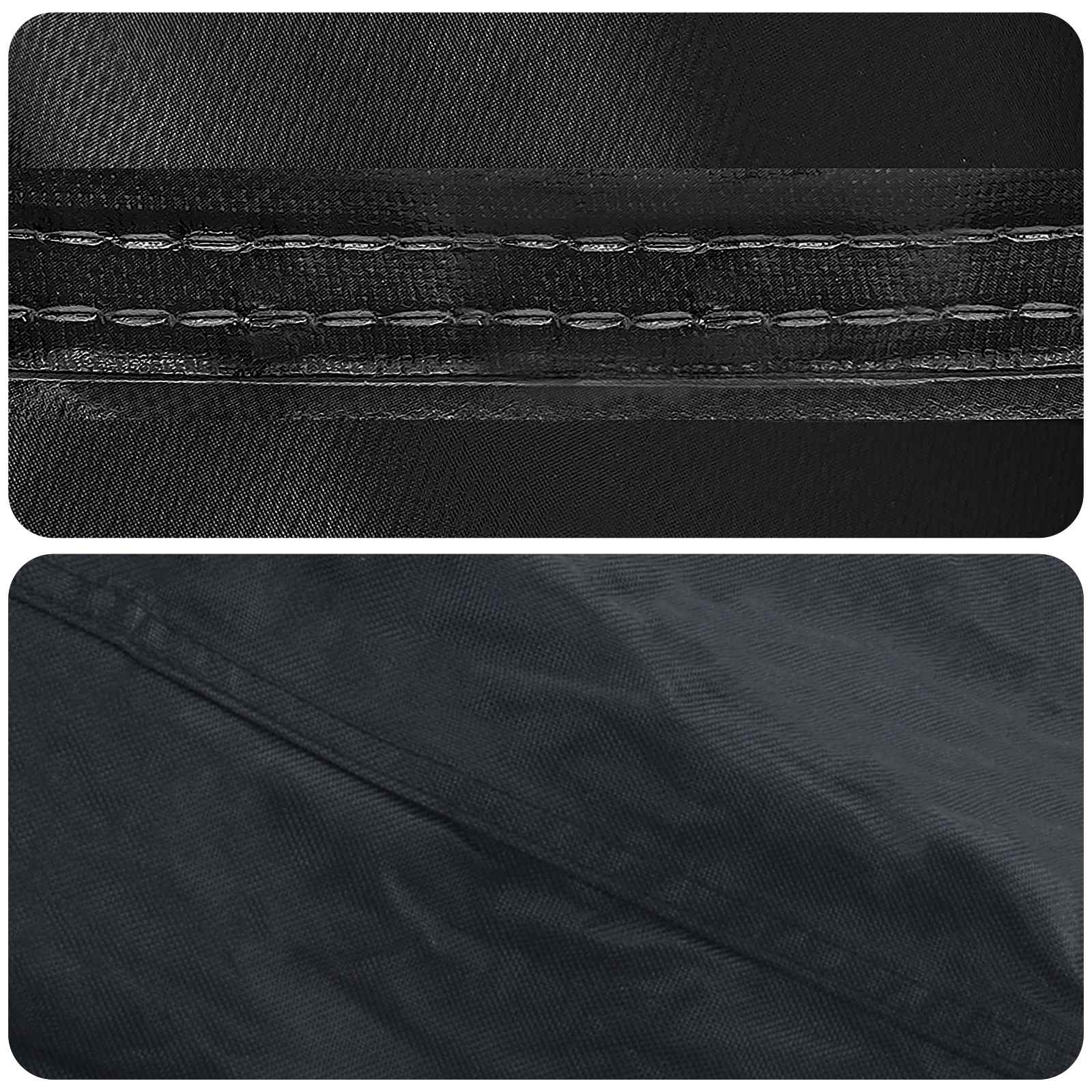 Möbelöverdrag Enfärgad Svart 270 x 180 x 90 cm 420D