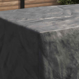 Möbelöverdrag Enfärgad Svart 300 x 110 x 70 cm 210D