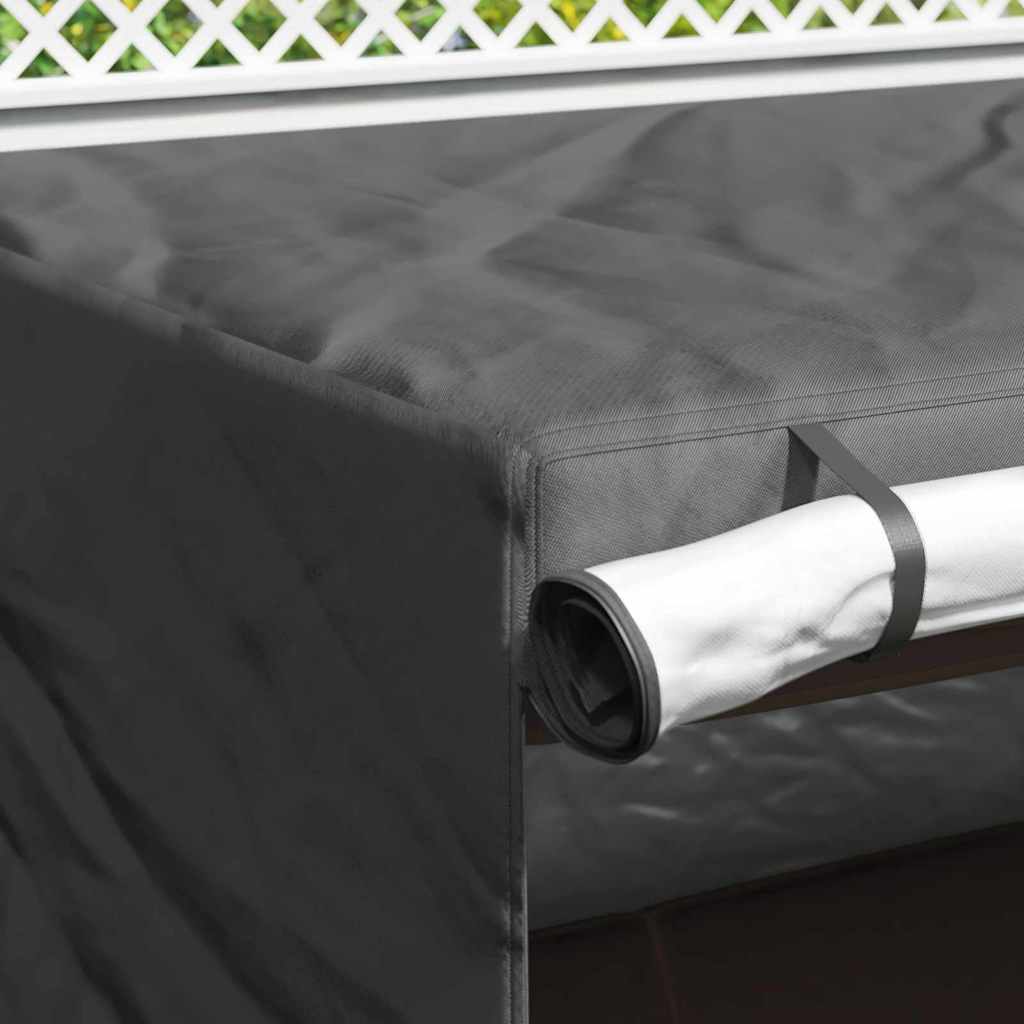 Skydd för utomhusgunga Svart 220 x 125 x 170 cm 600D Oxford Tyg