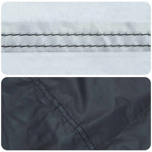 Bordskydd Enfärgad Svart 102 x 202 x 15 cm tyg