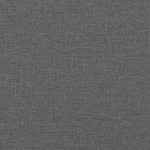 2-sitssoffa mörkgrå 120 cm tyg