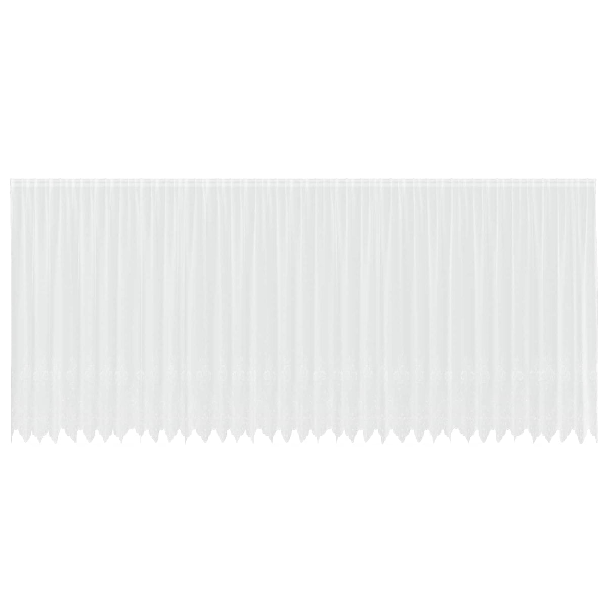 Spetsgardin Vit 220 x 900 cm Polyester