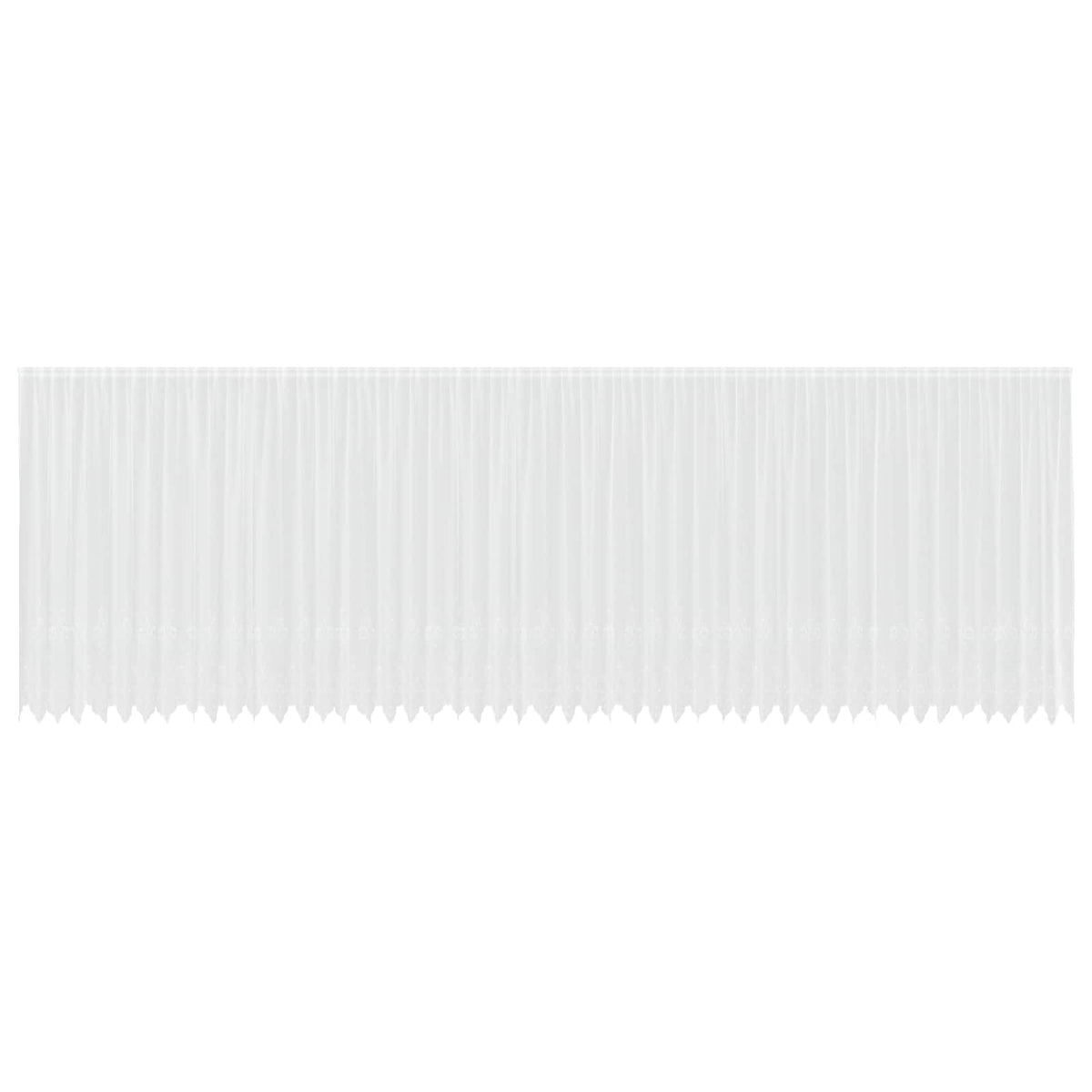 Spetsgardin Vit 245 x 1200 cm Polyester
