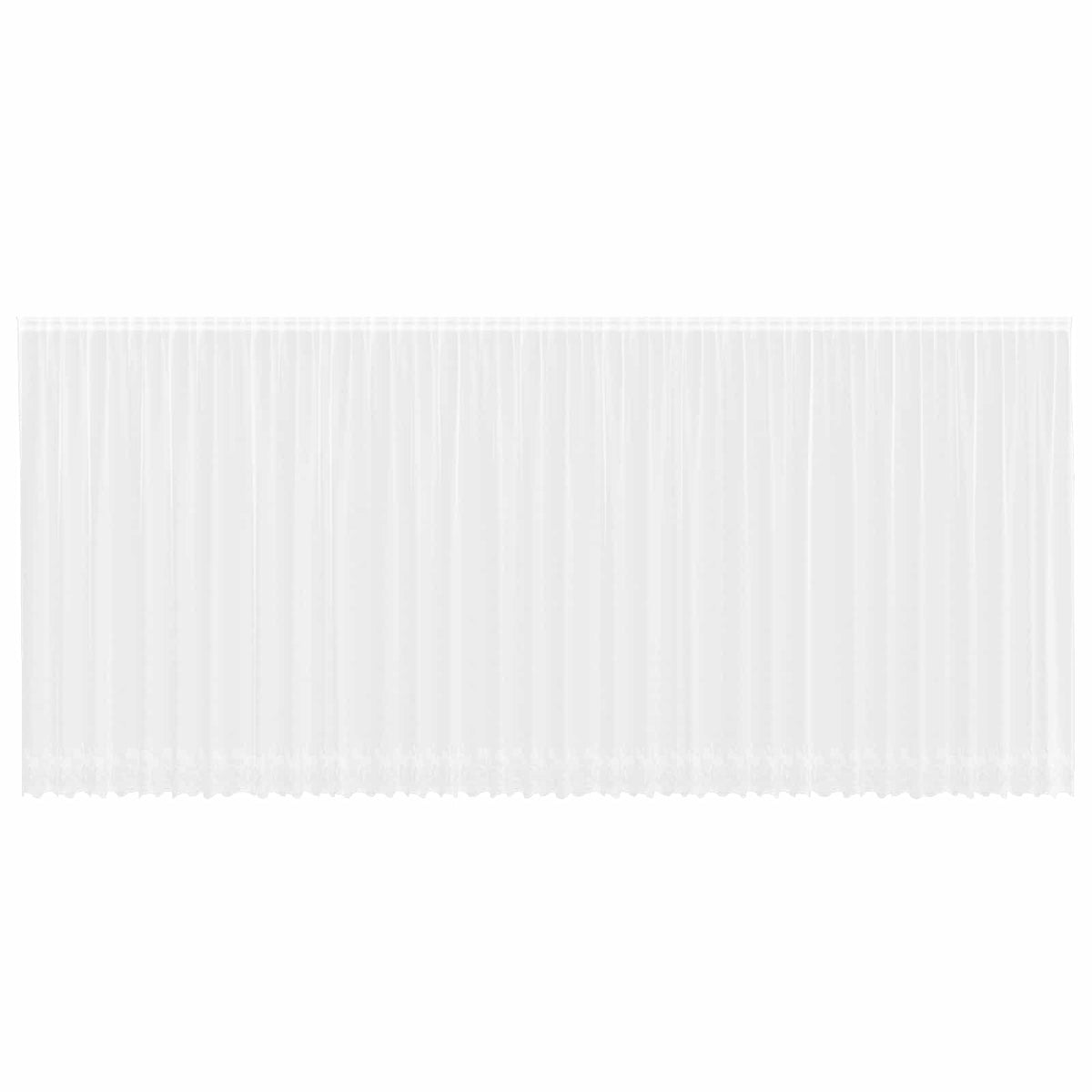 Spetsgardin Vit 240x900cm Polyester