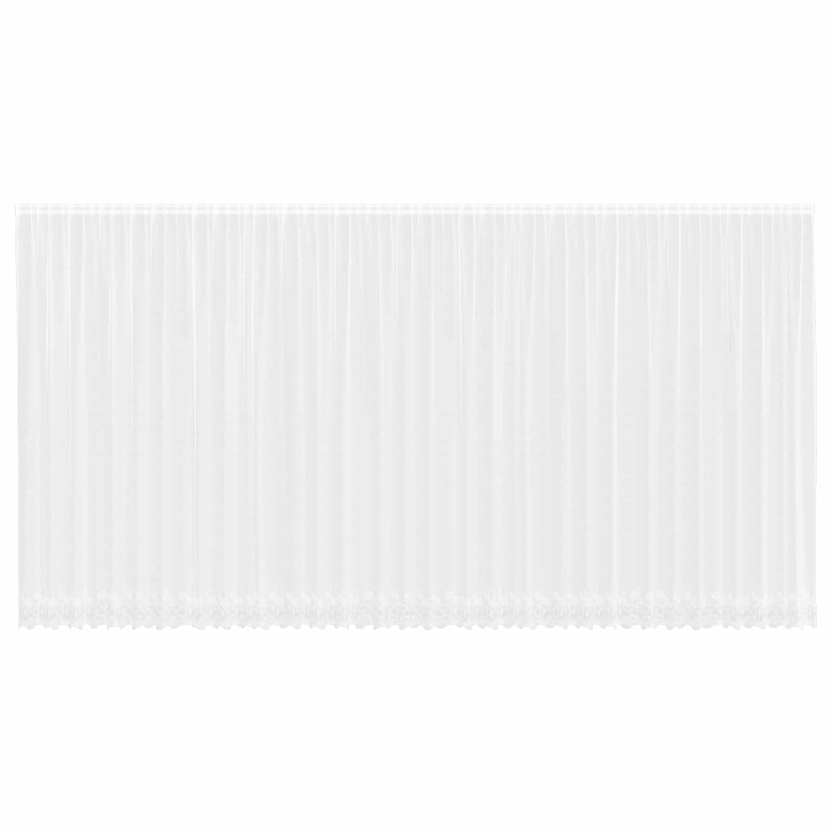 Spetsgardin Vit 300 x 900 cm Polyester