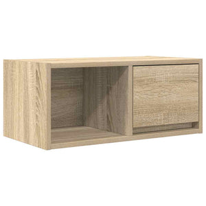 TV-bänk sonoma ek 60x31x25,5 cm konstruerat trä