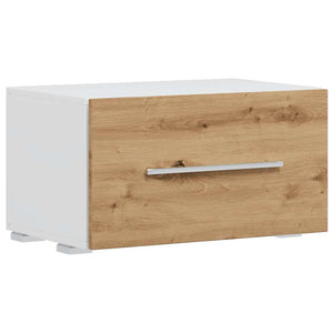 TV-möbler 5 delar med LED-belysning artisan ek konstruerat trä