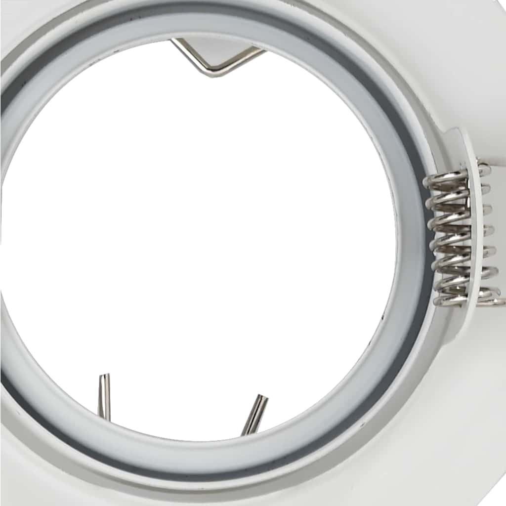 Spotlight 6 pcs Vit 9 x 9 x 2.5 cm Metall