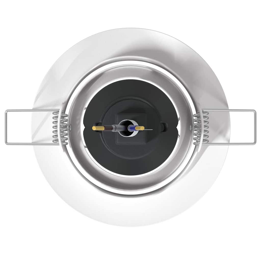 Spotlight 6 pcs Vit 9 x 9 x 2.5 cm Metall