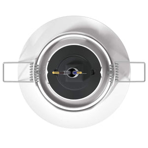 Spotlight 6 pcs Vit 9 x 9 x 2.5 cm Metall