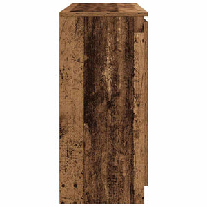 Skänk med lådor gammalt trä 100,5x35x76 cm konstruerat trä