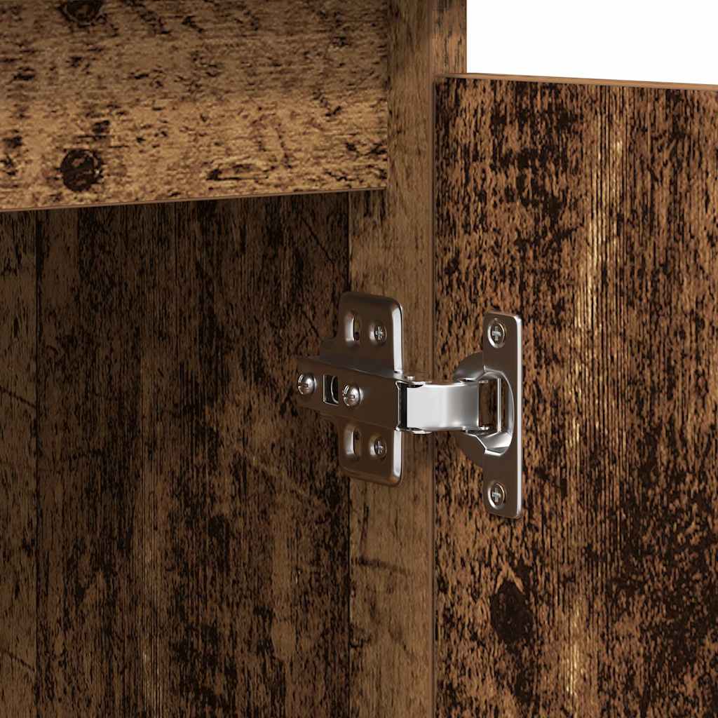 Skänk med lådor gammalt trä 100,5x35x76 cm konstruerat trä