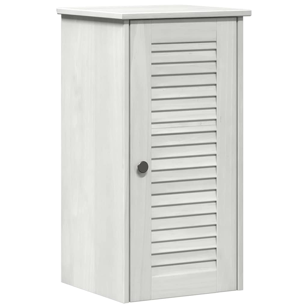 Badrumsmöbelset VIGO 2 pcs Vit och antikvit Massiv furu