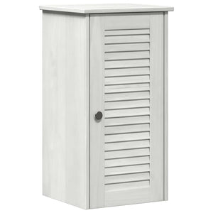 Badrumsmöbelset VIGO 2 pcs Vit och antikvit Massiv furu