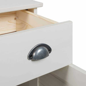 Badrumsmöbelset VIGO 2 pcs Vit och antikvit 67,5 x 34 x 80 cm