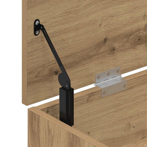 Skobänk hantverksmässig ek 102x30,5x45 cm konstruerat trä