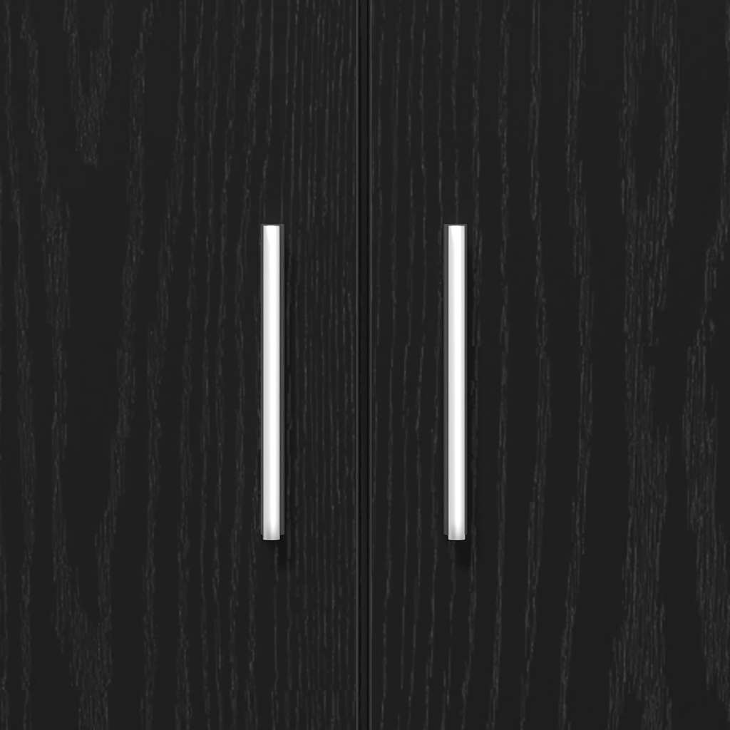 Akvariestativ svart ek 81x36x73 cm konstruerat trä