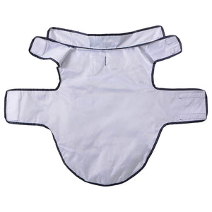 Regnrock för hundar med reflekterande remsor polyester