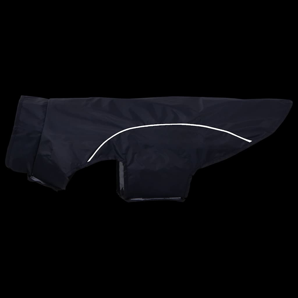 Regnrock för hundar med reflekterande remsor polyester