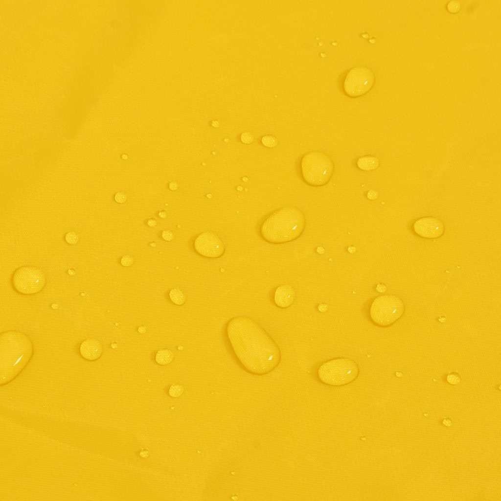 Regnrock för hundar med reflekterande remsor polyester gul xs