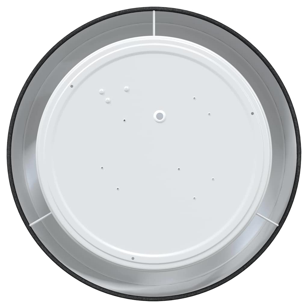 Taklampa med strålkastare Svart 30 x 30 x 13,5 cm tyg