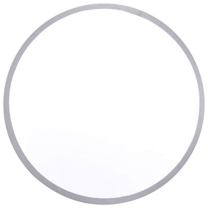 Taklampa med strålkastare Grå 30 x 30 x 13,5 cm tyg