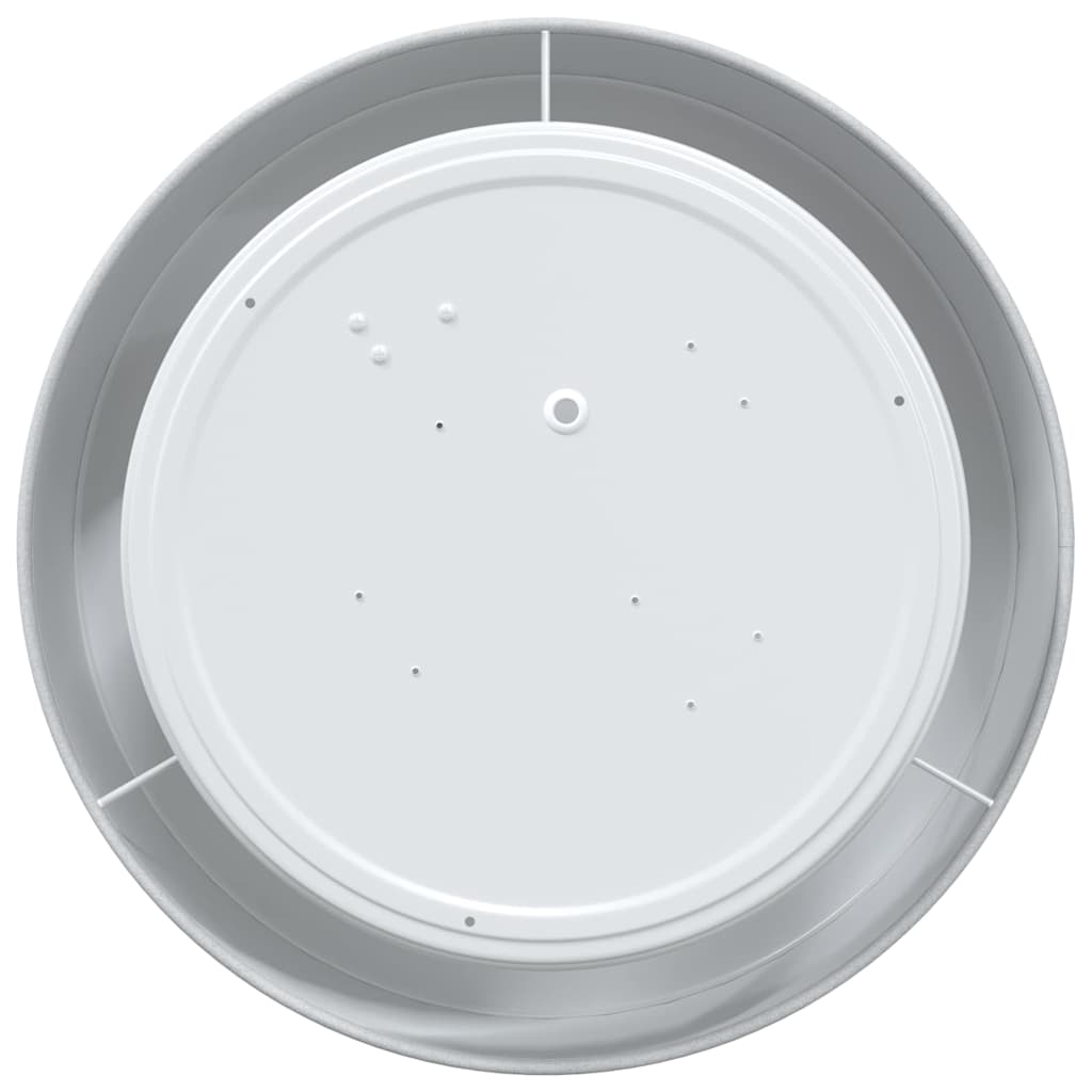 Taklampa med strålkastare Grå 30 x 30 x 13,5 cm tyg