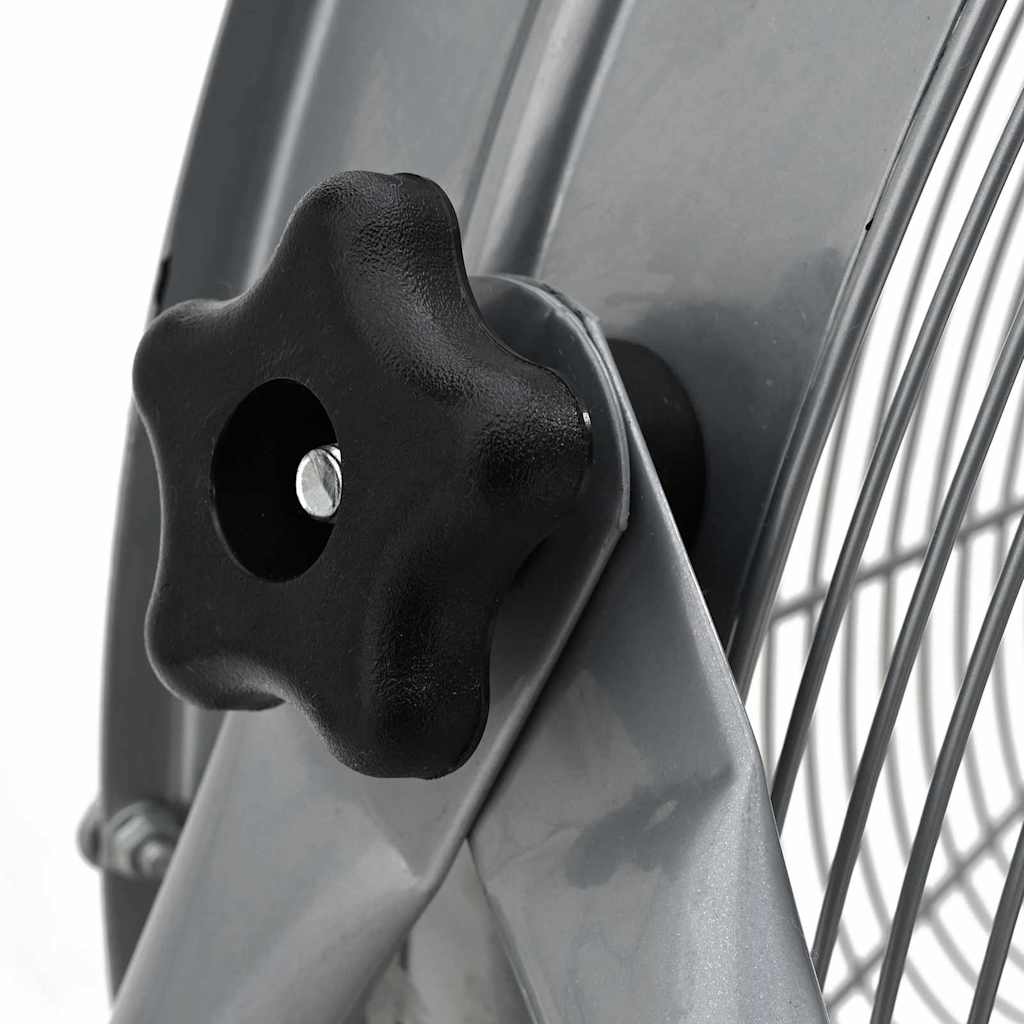 Trumfläkt med hjul Silver 73 x 42 x 70 cm Aluminium