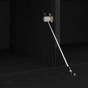 TV-skåp Svart Ek 120 x 35 x 40 cm Konstruerat trä