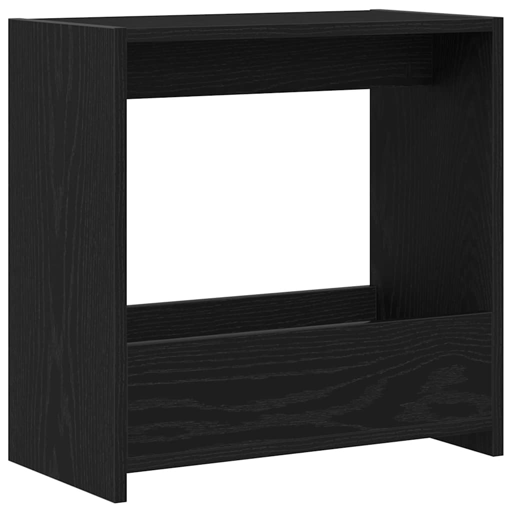 Sidobord Svart Ek 50 x 26 x 50 cm Konstruerat trä