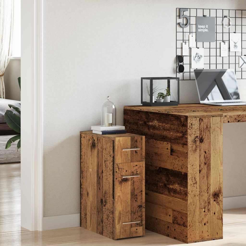 Apoteksskåp Gammalt trä 20 x 45.5 x 60 cm Konstruerat trä